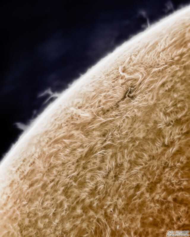 fotografias sol jason guenzel astrofotografo textura superficie 2