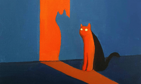 Los gatos hechizados que habitan las pinturas de Itsallinsideus