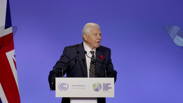El naturalista David Attenborough agita la COP26 con su vehemente discurso para salvar el planeta