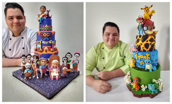 Las tartas de Pedro Sequera son una dulce celebración de la cultura pop