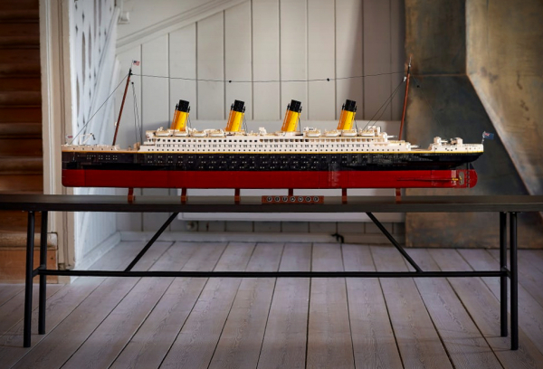El Titanic LEGO de 9.090 piezas se convierte en el lanzamiento más grande de la marca