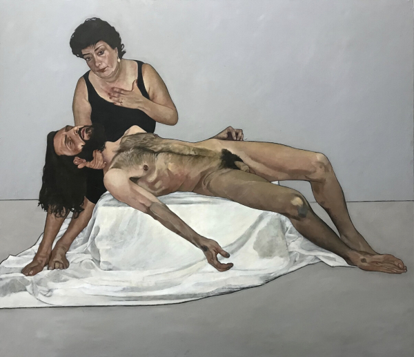 "La sexualidad como castigo", la pintura visceral de Nacho Hernández [NSFW]